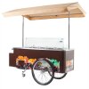 NordCap Speiseeiswagen CARRETTINO CARAPINE BRAUN
