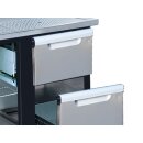 Hagola Kühltheke Rom-aaa2-h mit 6 Auszüge + 2 Becken