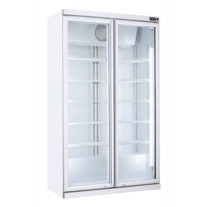 NordCap COOL-LINE Umluft-Gewerbe Glastürkühlschrank KU 1050 C