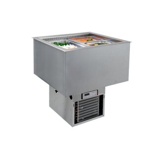 HAGOLA Umluftkühlwanne New Orleans für 2 GN-Behälter 1/1 - 200 mm tief