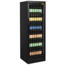 NordCap Glastürkühlschrank KU 385 G BLACK