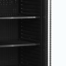 NordCap Glastürkühlschrank KU 385 G II BLACK