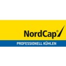 NordCap Glastürkühlschrank KU 385 G II BLACK