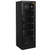 NordCap Glastürkühlschrank KU 385 G II BLACK