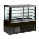 NordCap COOL-LINE Panorama-Kühlvitrine Kristall 120 UM