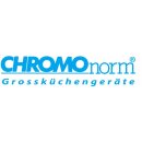 CHROMOnorm Arbeitstisch CNS 800 x 700 - 3 Schubladen