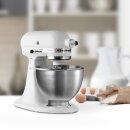Bartscher KitchenAid 5K45SSEWH, weiß, 4,28L