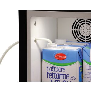 Bartscher Milch-Kühlschrank KV6L schwarz Stahlblech
