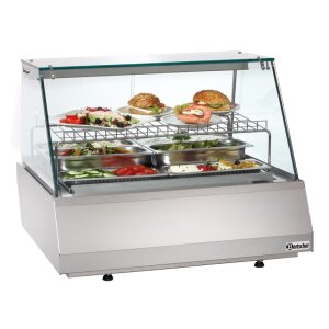 Bartscher Kalte-Theke 2/1 GN Kantglas