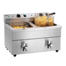 Bartscher Induktions-Fritteuse 2x8L Plus