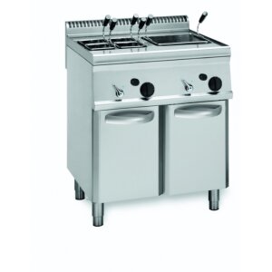 KBS Gas-Nudelkocher 2 Becken 2x 23 Liter Standgerät