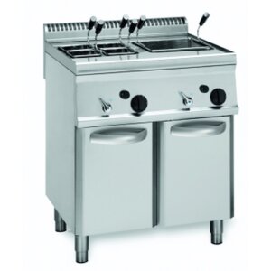 KBS Elektro-Nudelkocher 2 Becken 2x 23 Liter Standgerät