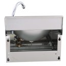 KBS Handwaschbecken eckige Form BxT 40x40cm, zeitgesteuert