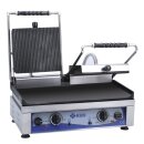 KBS Kontaktgrill Grillfläche 52x24 cm oben gerillt & unten glatt 2 Heizzonen