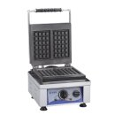 KBS Waffeleisen mit fester Backplatte für 2x Waffeln...