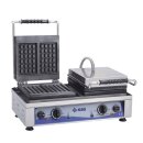 KBS Waffeleisen mit 2 festen Backplatten für 4x...