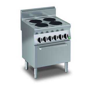 KBS Elektro-Herd mit Umluftofen mit 4 runden Platten