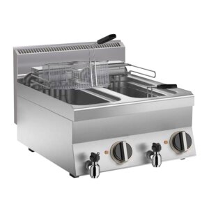 KBS Elektro Fritteuse 2 x 10 lt. 18kW Tischgerät