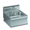 KBS Spülbecken mit Mischbatterie und Aufkantung