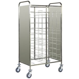 KBS Abräumwagen 740 für 20 Tabletts GN 1/1 mit Seitenwänden