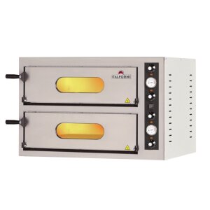 KBS Pizzaofen Compact 4 für 4+4 Pizzen ø33cm elektro 9 kW