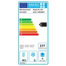 KBS Edelstahl-Gewerbe-Kühlschrank Ready KU 707 Türanschlag links