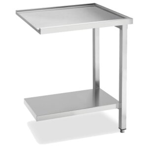 KBS Ablauftisch Breite 70cm mit Grundboden ohne Aufkantung