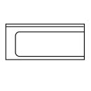 KBS Ablauftisch Breite 120cm mit Grundboden, Anbau links