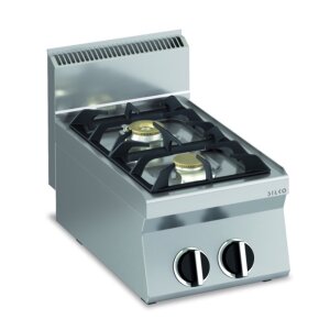 KBS Gas-Kochfläche mit 2 Brenner Tischgerät