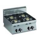 KBS Gas-Kochfläche 4 Brenner Tischgerät