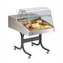 KBS Mehrzweckvitrine Super 750 C mit gebogenem Glasaufbau