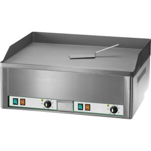 KBS Elektro-Grillplatte  2 Heizzonen glatt 6kW