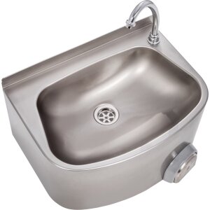 KBS Handwaschbecken halbrunde Form BxTxH 48x35x22cm