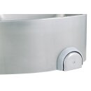 KBS Handwaschbecken halbrunde Form BxTxH 48x35x22cm