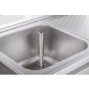 KBS Spülschrank mit Schiebetüren B 160cm 2 - Becken links