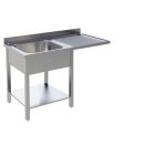 KBS Spülcenter 1 Becken links Breite 140cm