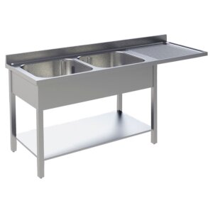 KBS Spülcenter 2 Becken links Breite 160cm