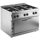 KBS Gas-Herd 6 Brenner mit Jumbo Gas-Ofen