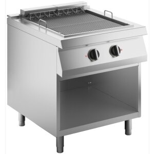 KBS Elektro-Vaporgrill 8,16kW Wasserbecken & Ablasshahn