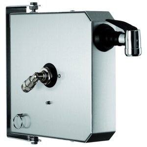 KBS Waschbrause mit 4 m Schlauch Schlauchaufroller, Handbrause