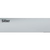 KBS Panoramavitrine Snelle 351 Q LED (silber) 5 feste Glasablagen