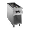 KBS Gas-Kochfläche 2 Brenner 15 kW, offener Unterbau
