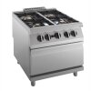 KBS Gas-Herd 4 Brenner 35 kW mit Gas-Ofen 8kW