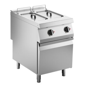 KBS Elektro-Fritteuse 2 Becken je 10 L Standgerät 18kW