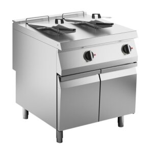 KBS Elektro-Fritteuse 2 Becken je 22 L Standgerät 36kW