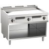 KBS Elektro-Grillplatte glatt verchromt 22,5kW 3 Heizzone offener Unterbau