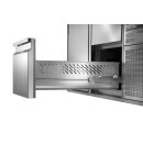 KBS Kühltisch mit Edelstahlverdampfer KTE 2 M