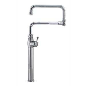 KBS Premium Knebel-Mischbatterie mit Doppel Schwenkhahn 1/2 Zoll Wasseranschluß