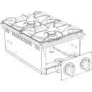 KBS Gasherd 2 Flammen Drop In 700 Breite 400mm