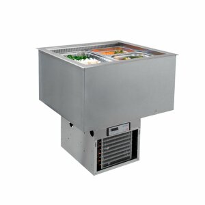 HAGOLA Umluftkühlwanne New Orleans für 3 GN-Behälter 1/1 - 200 mm tief